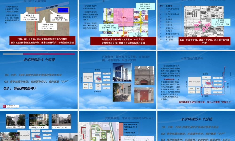 世联-北京中信建国门项目定位报告