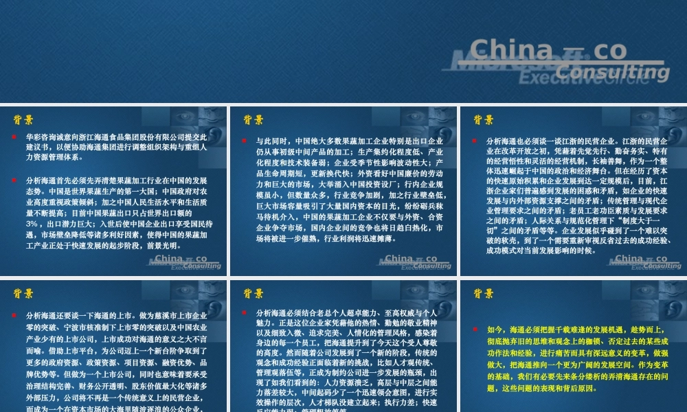 ××食品集团公司组织架构调整与人力资源管理体系重组咨询意向书