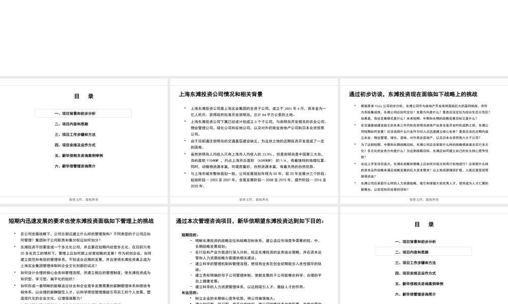 ××投资公司战略和组织管理体系设计项目建议（PPT 146页）