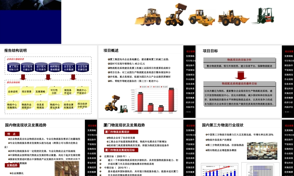 ××物流配送中心项目总体规划设计方案(终审稿)