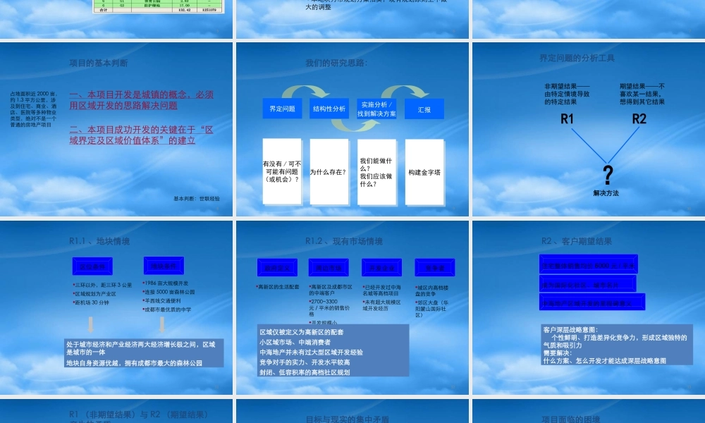 世联-成都中海国际社区项目整体定位及整体开发思路-165PPT
