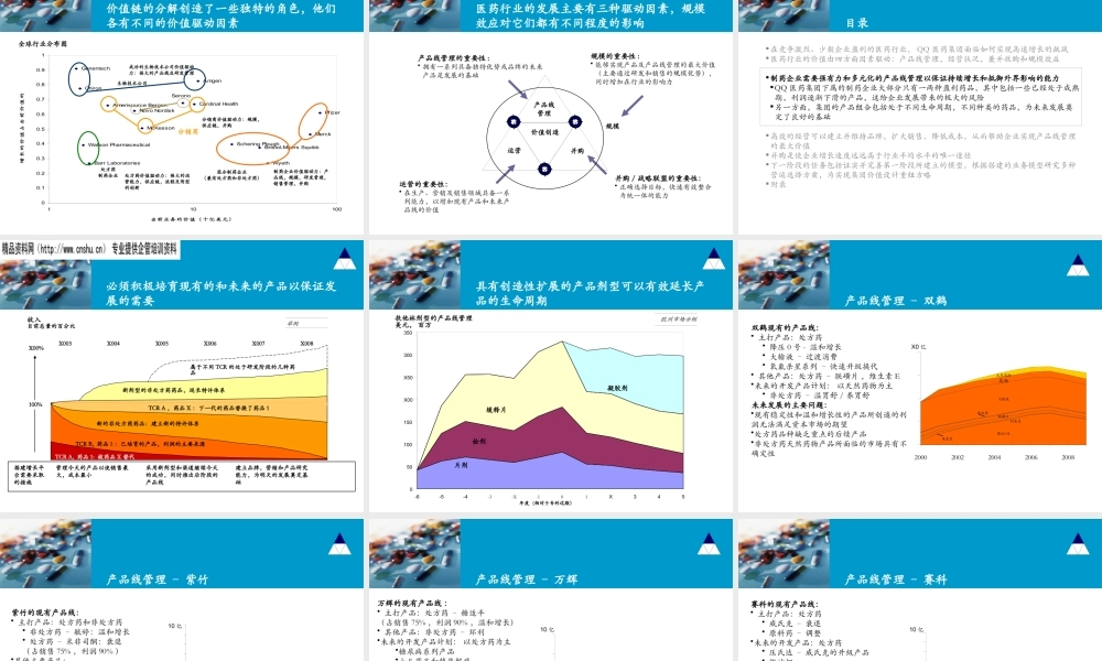 ××医药集团有限责任公司战略咨询项目中期报告（PPT55页）