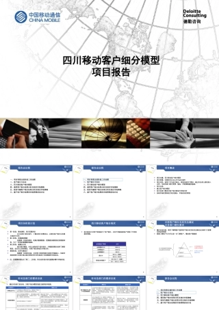 ××移动客户细分项目报告