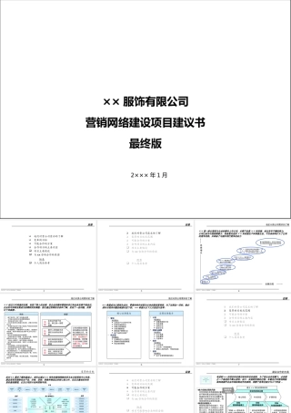 ××营销项目建议书