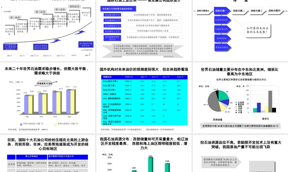 ××油田公司战略发展咨询报告