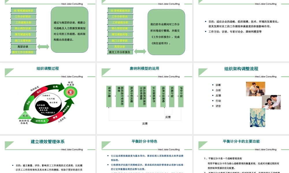 ××有限公司绩效管理咨询项目建议书(1)