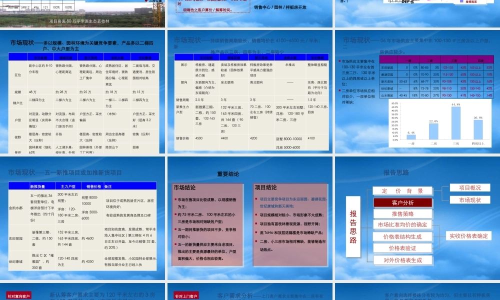 世联-东莞中央公园1号价格策略报告-57PPT