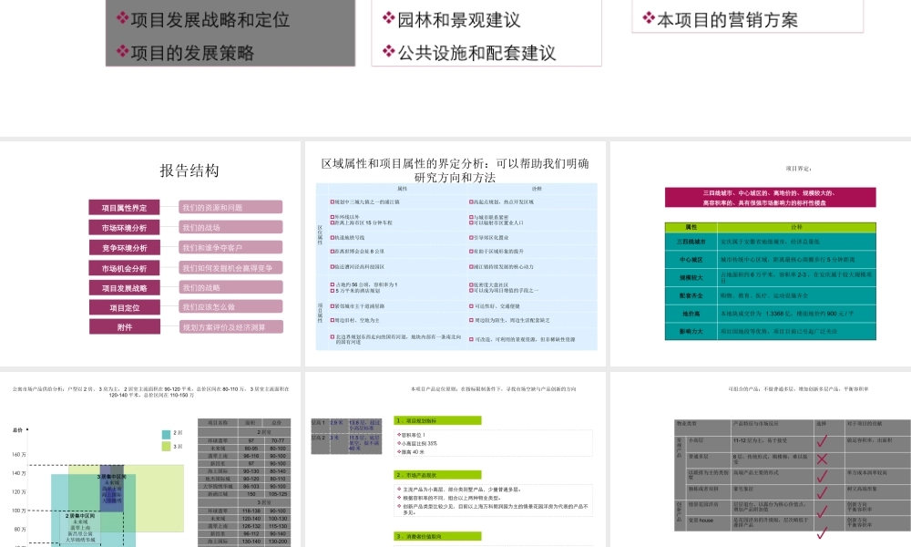 世联公寓项目产品定位147p别墅社区发展策略f