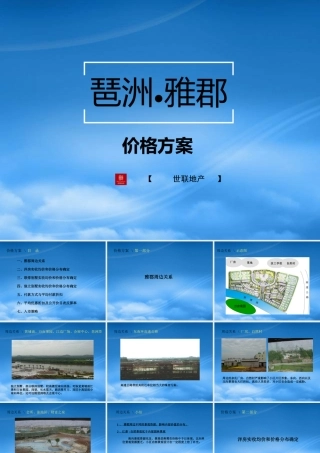 世联-广州琶洲雅郡价格策略方案-82PPT