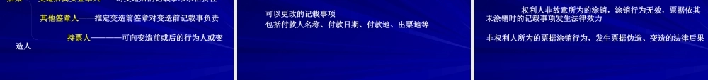 ◆市场秩序法集合课件(含票据法、竞争法、产品质量法、消法)