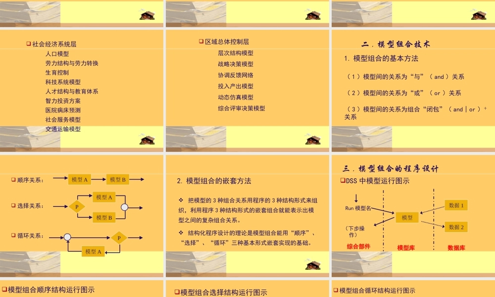 §5组合模型的决策支持系统