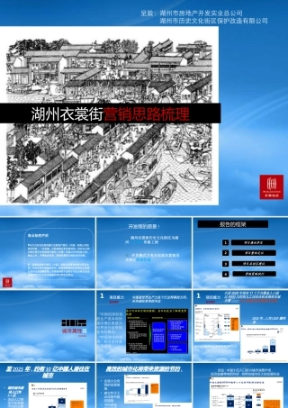 世联-湖州衣裳街历史文化街项目营销思路提案-109PPT