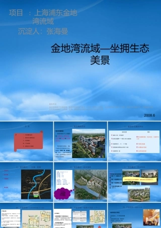 世联-金地湾流域—坐拥两湾-项目案例