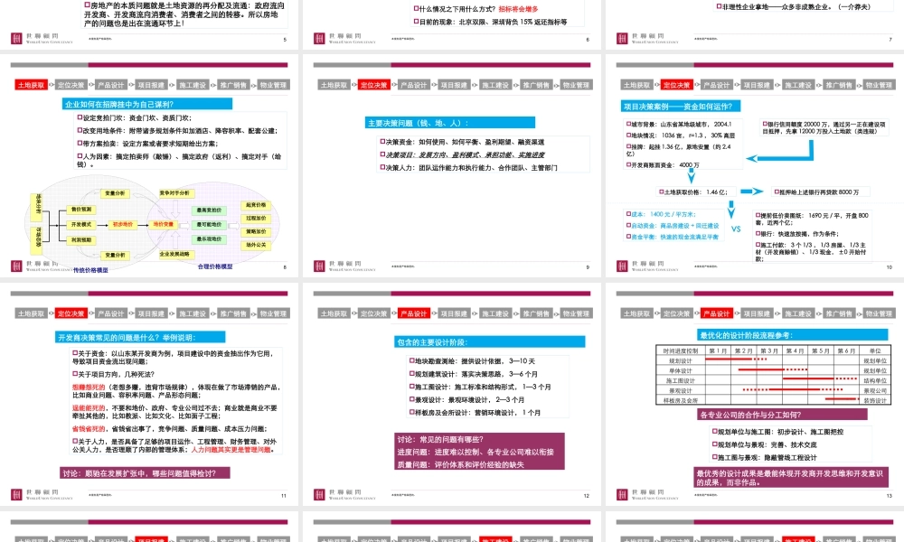 世联开发流程及经济测算01305309