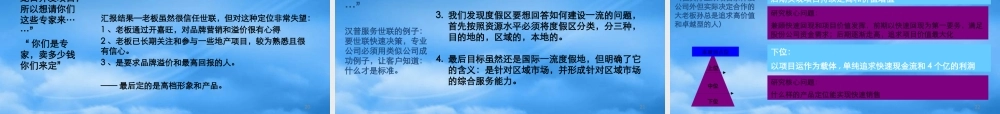 世联客户目标的分析与问题的结构化