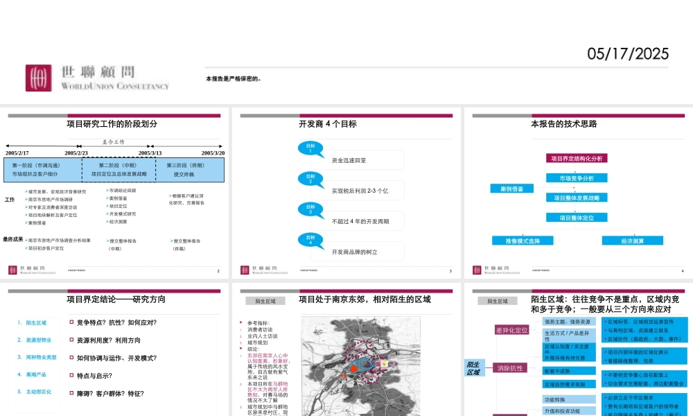 世联-南京马会置业马场项目定位及总体发展战略-155PPT