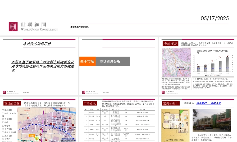 世联-清新县中恒项目前期策划案-62PPT