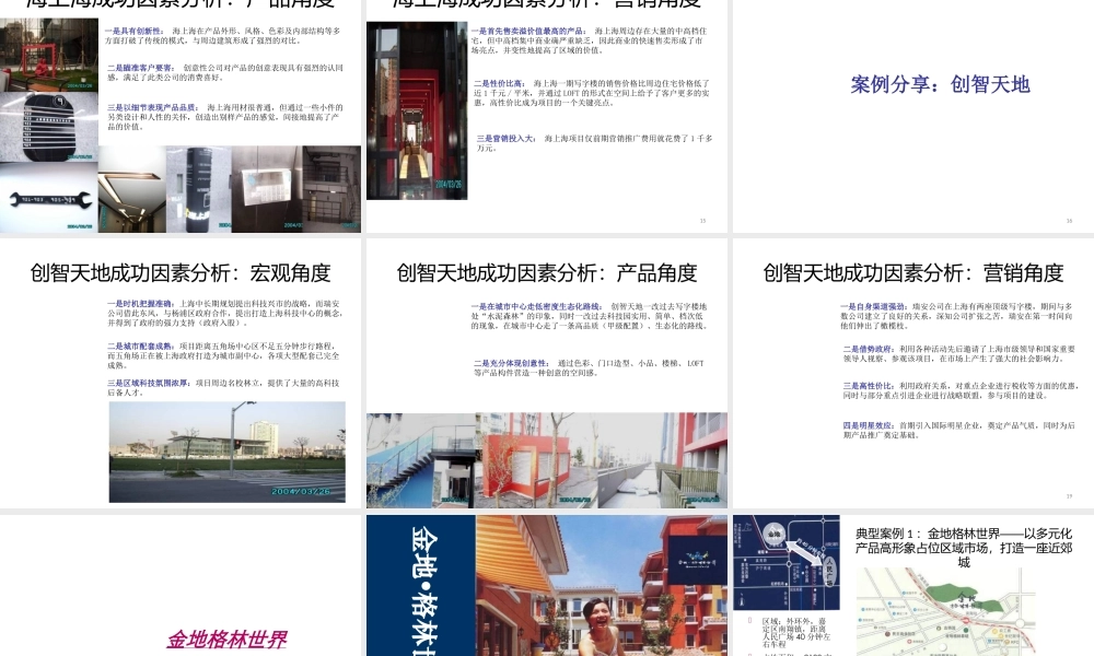 世联上海loft产品案例