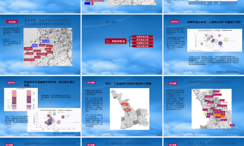 世联-上海康城前广场商业项目商业定位报告(中稿)
