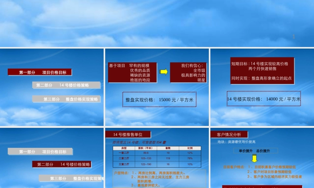 世联-上海新湖明珠城价格策略报告-53PPT