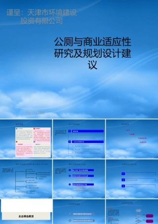 世联-天津高标准公厕项目整体定位和规划建议-186PPT
