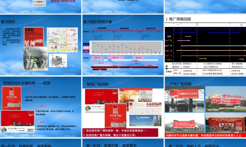 世联推广渠道策略
