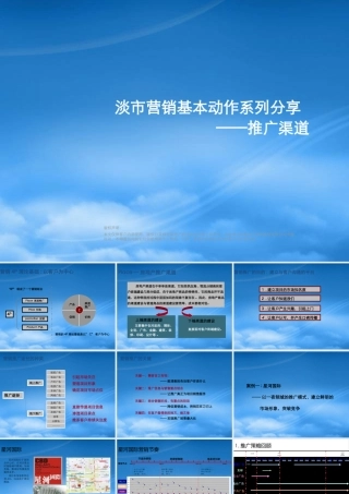 世联推广渠道策略讲义课件