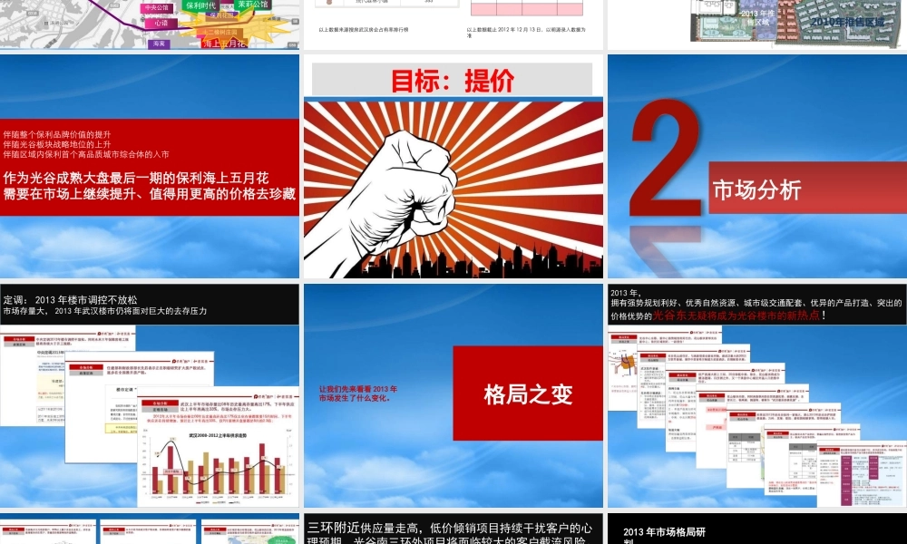 世联武汉某地产海上五月花XXXX年年度策略总纲105P