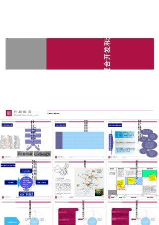 世联专业市场复合开发和运营研究教材