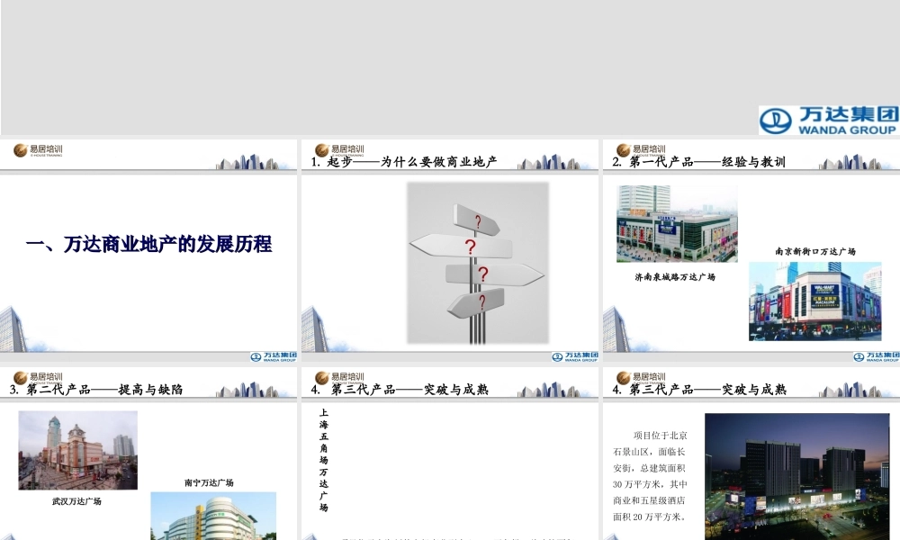 万达广场招商模式(PPT27页)