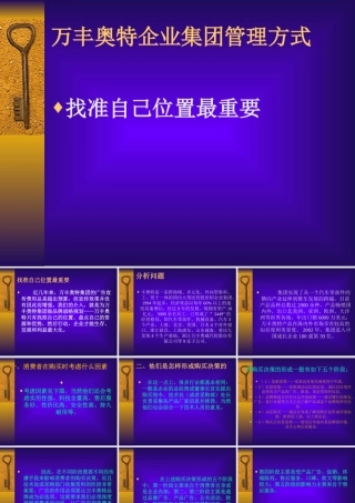 万丰奥特企业集团管理方式PPT35(1)