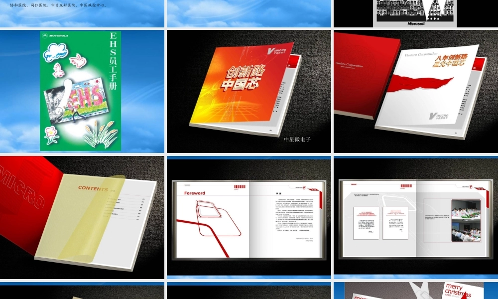 万风堂 案例 设计案例 公司宣传画册