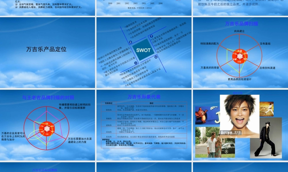 万吉乐年度营销计划讲义