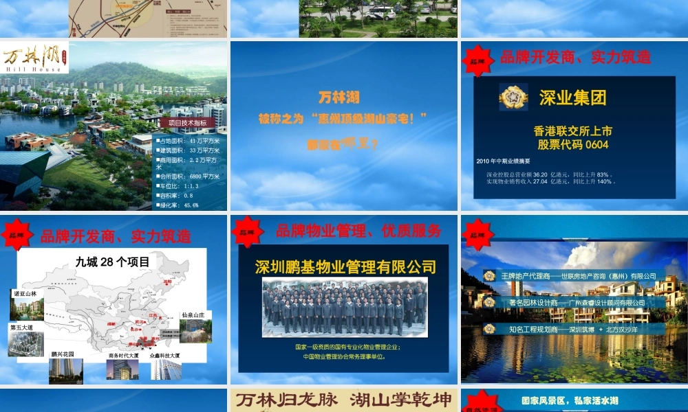 万林湖项目介绍