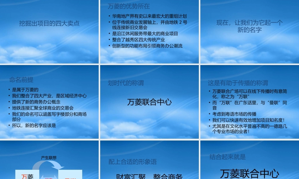 万菱写字楼项目报告