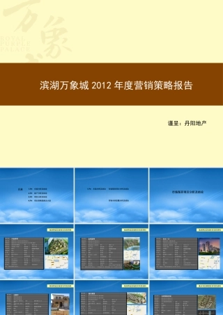 万象城年度营销策略报告