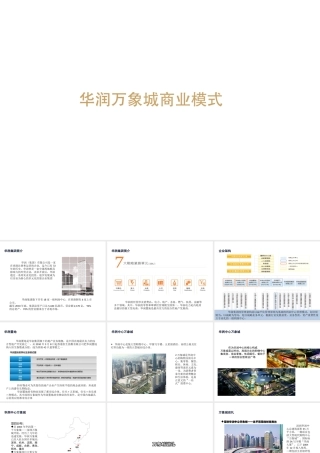 万象城商业模式研究