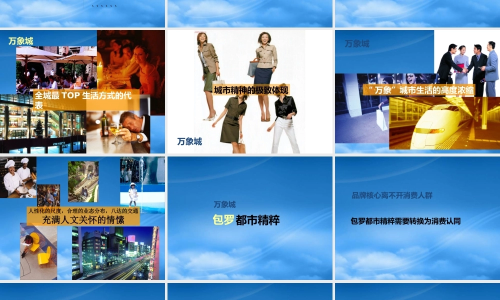 万象城推广策略项目案