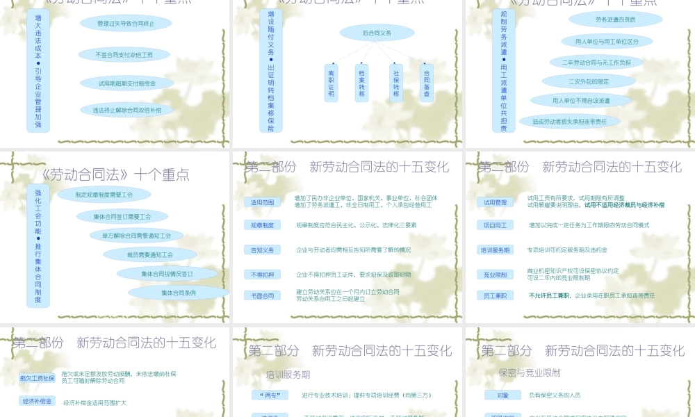 下的企业人力资源管理风险防范与控制(监察局)