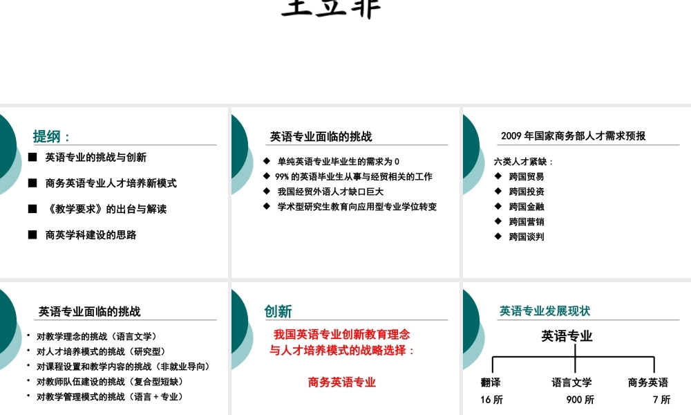 下载PPT：我国创新教育与人才培养：商务英语学科建设-L