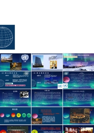 一、联合国最具普遍性的国际组织