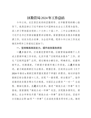 20250109区数管局2024年工作总结