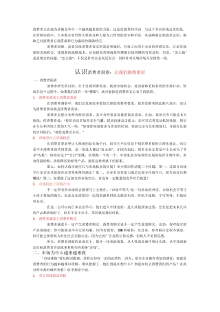 (完整版)消费者洞察