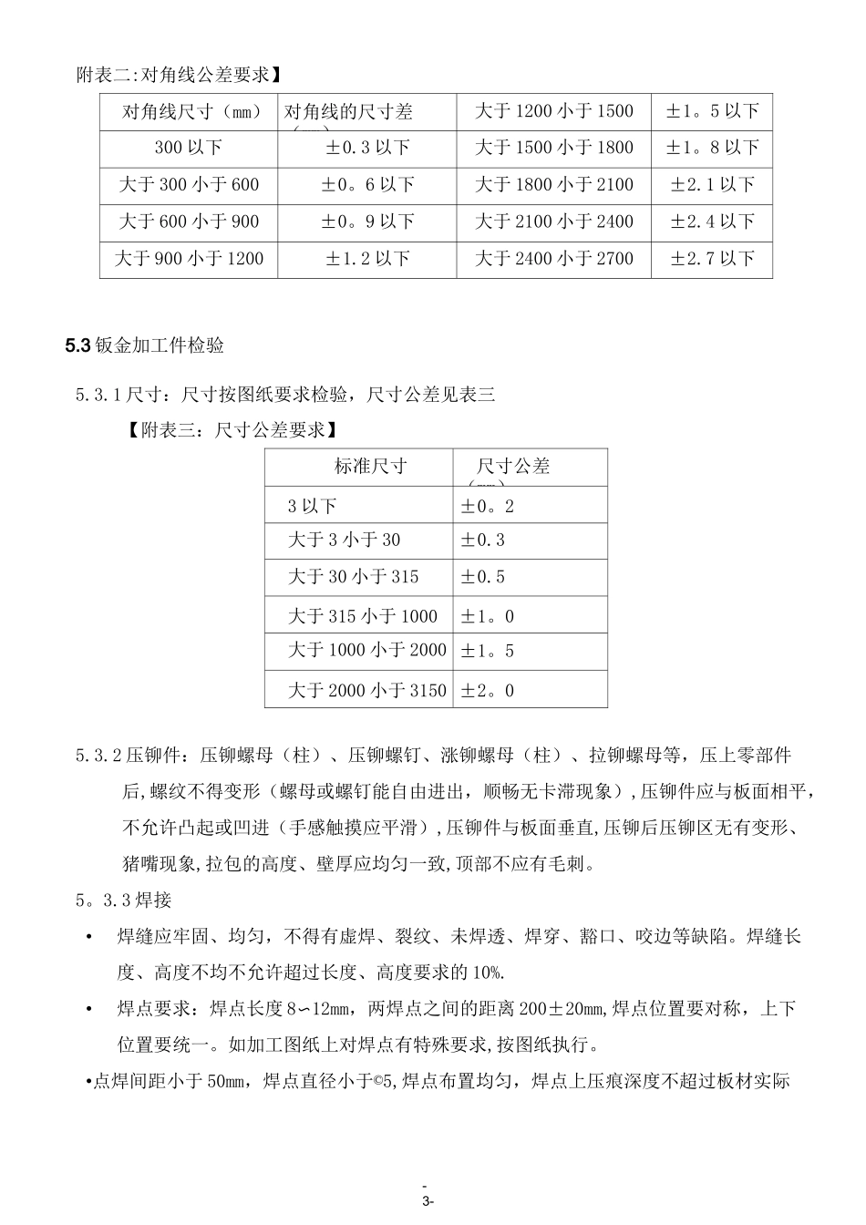 高低压开关柜生产质量控制规程_第3页