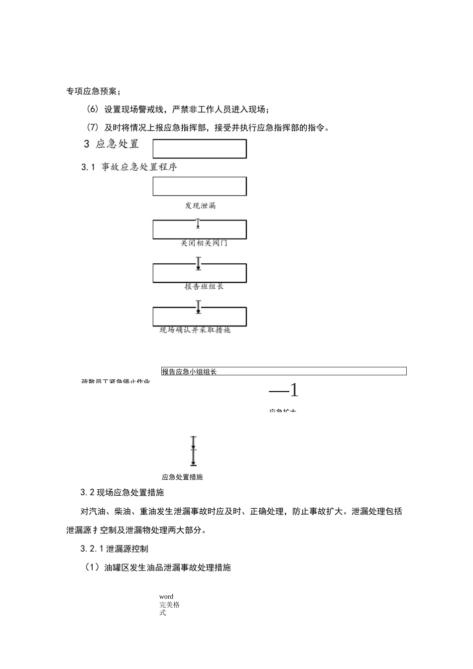 油品泄漏、中毒现场应急处置方案_第3页