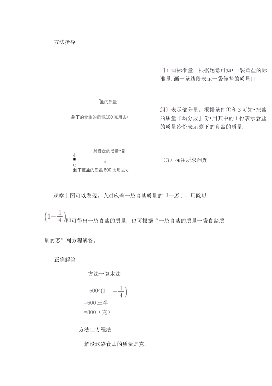 小学数学解题方法——图示法(2)画线段图法_第2页
