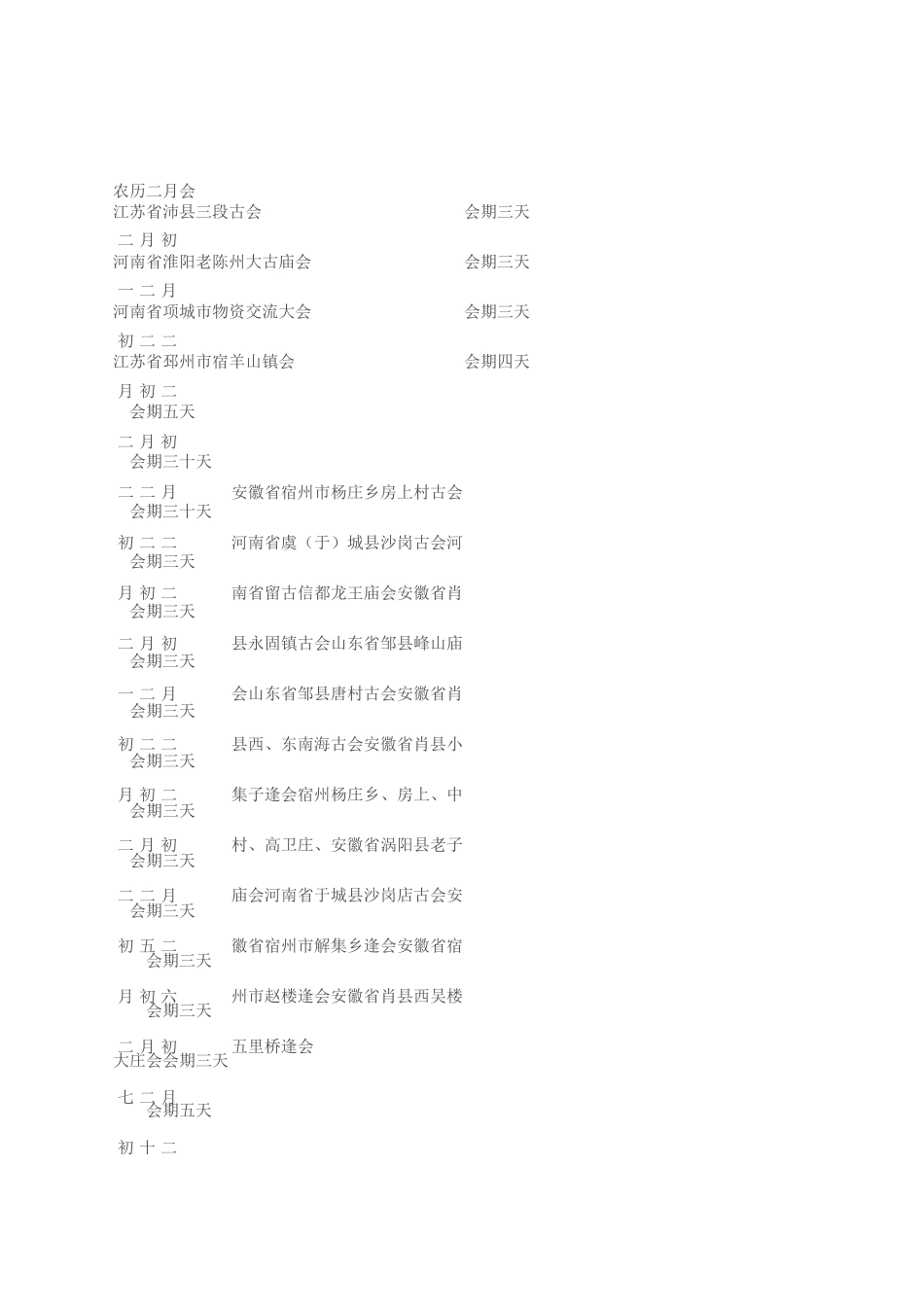 全国庙会时间表96745_第2页