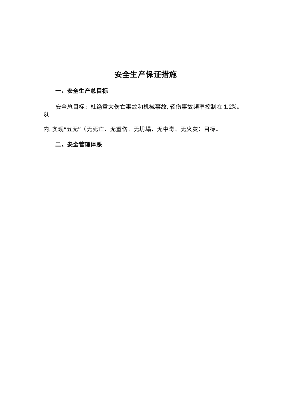 安全保证体系模板_第2页