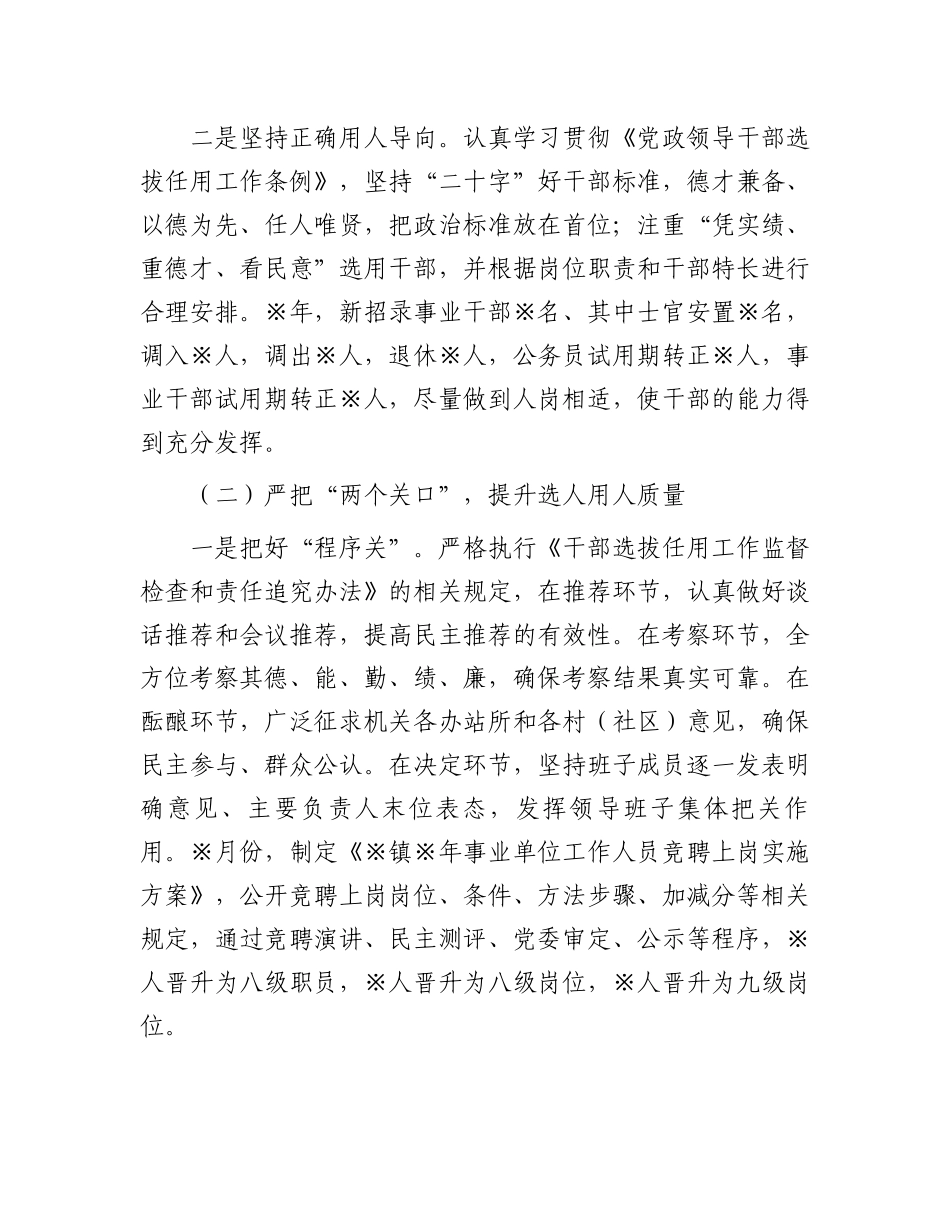 某镇选人用人“一报告两评议”专题报告(1)_第2页