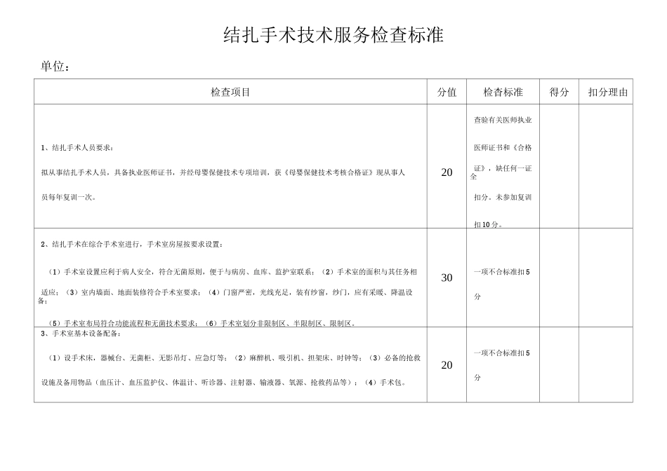 母婴保健技术服务校验检查标准_第2页